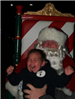 Crying Boy with Santa